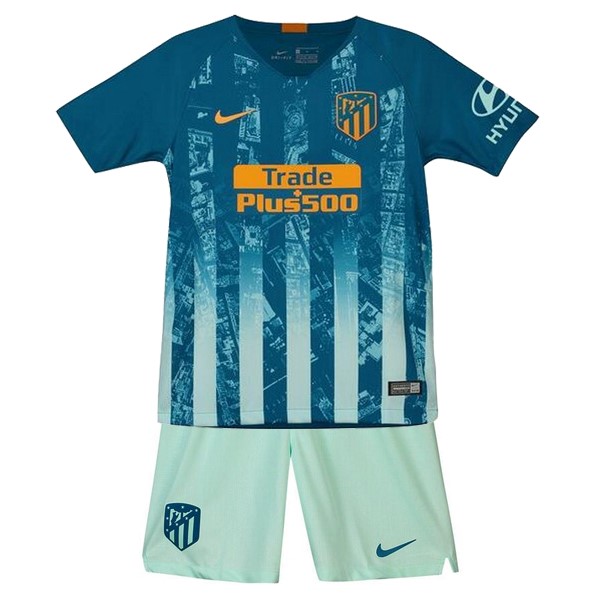 Camiseta Athletic Madrid 3ª Niños 2018/19 Azul